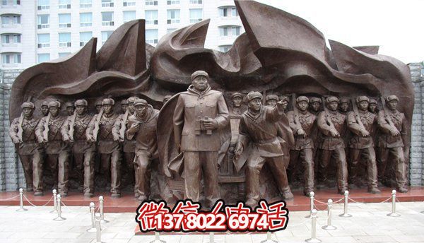 抗戰(zhàn)時(shí)期銅雕雕塑，緬懷那段英雄時(shí)光