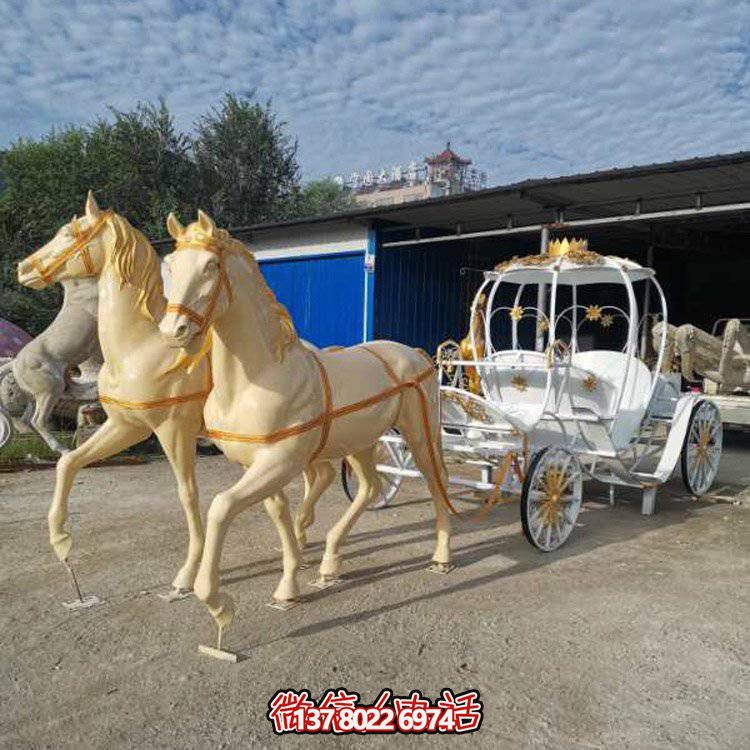 玻璃鋼仿真動物馬車，讓您的公園和游樂場更具吸引力