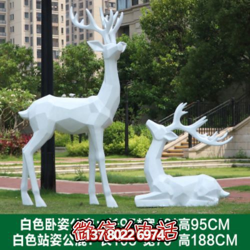 玻璃鋼雕塑裝置，點(diǎn)綴小區(qū)園林景觀