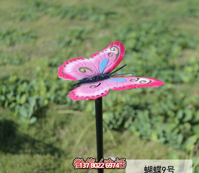 不銹鋼蝴蝶雕塑，創(chuàng)意裝點(diǎn)公園環(huán)境