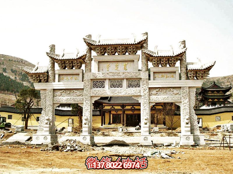 仿古斗拱牌坊，裝點您的景區(qū)、寺院門前